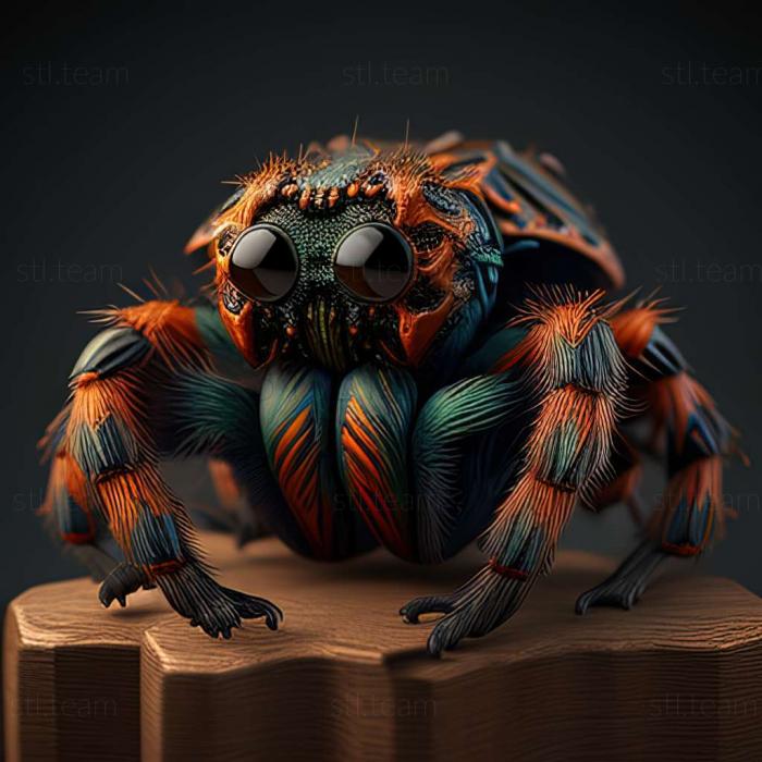 3D модель Phidippus audax (STL)